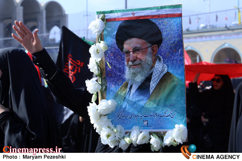 عکس/ نخستین روز از مراسم وداع با «شهید امام خامنه‌ای»