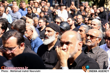 مراسم یادبود اقای اکبر عبدی