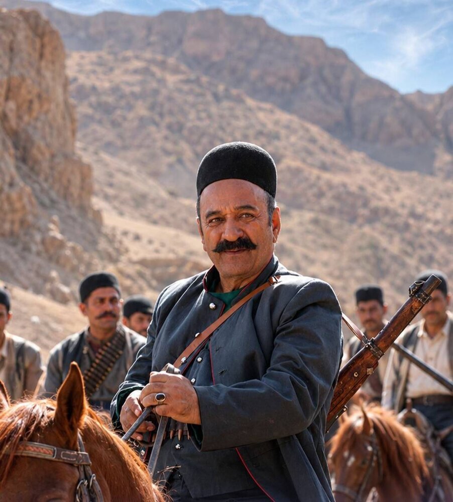 «حماسه زاگرس» از گریم «علی اوسیوند» رونمایی کرد «حماسه زاگرس» از گریم «علی اوسیوند» رونمایی کرد