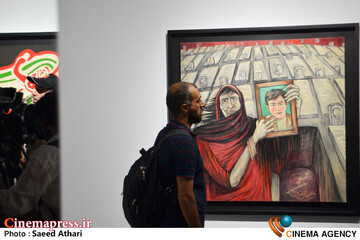 افتتاحیه نمایشگاه مدرسه میناب