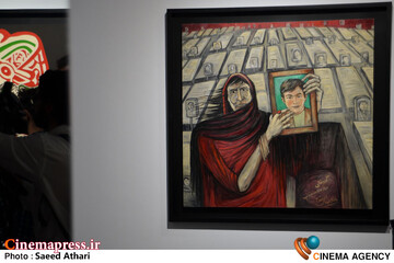 افتتاحیه نمایشگاه مدرسه میناب