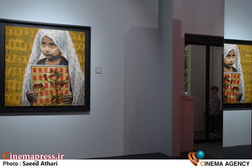افتتاحیه نمایشگاه مدرسه میناب