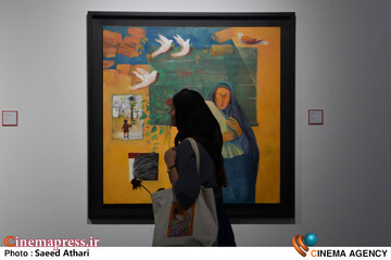 افتتاحیه نمایشگاه مدرسه میناب
