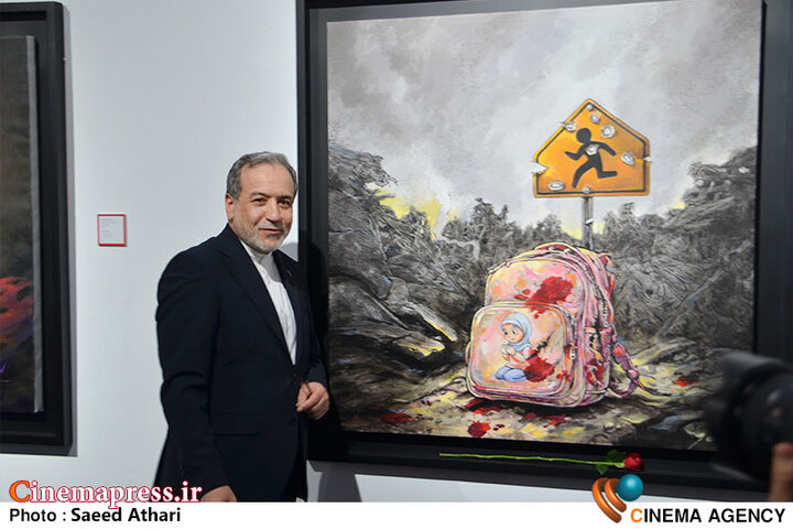 عکس/ آیین افتتاحیه نمایشگاه «مدرسه میناب»