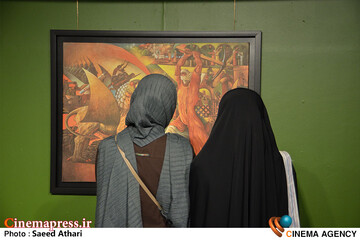 افتتاحیه نمایشگاه نقاشی سرزمین زخمی