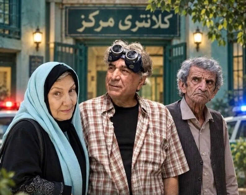 «سرنخ» از گریم «فریده سپاهمنصور» و دو بازیگر دیگر خود رونمایی کرد «سرنخ» از گریم «فریده سپاهمنصور» و دو بازیگر دیگر خود رونمایی کرد