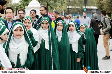 آئین افتتاحیه معنوی جشنواره کودک و نوجوان اصفهان