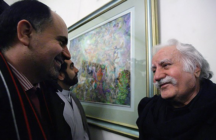 رونمایی از اثر فرشچیان ستایش پروردگار