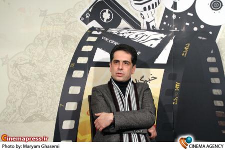 بهزاد عبدی درغرفه خبرگزاری سینمای ایران در جشنواره فیلم فجر