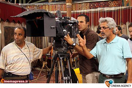 احمدرضا درویش کارگردان در پشت صحنه فیلم روز رستاخیز